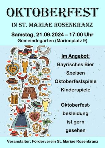 Plakat Oktoberfest MR 2024